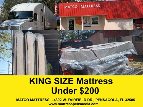 King size mattress under 200$ Dollars 
