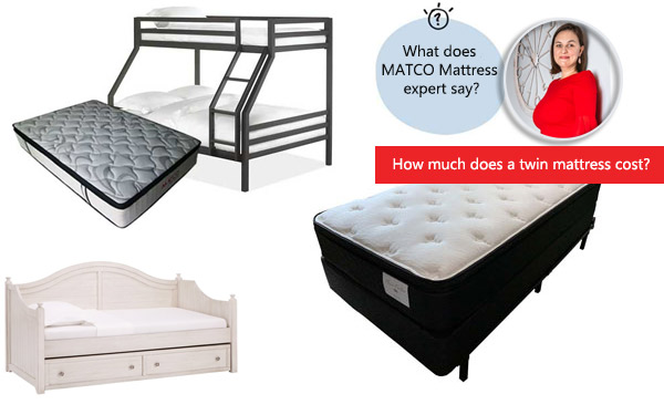 How much does a twin mattress cost?
