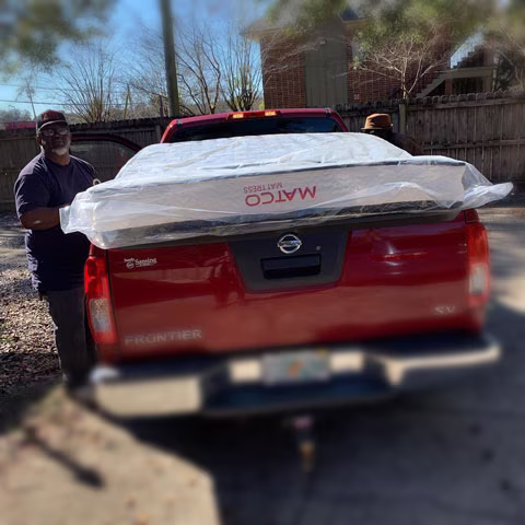 Queen mattress euro top - store pick up