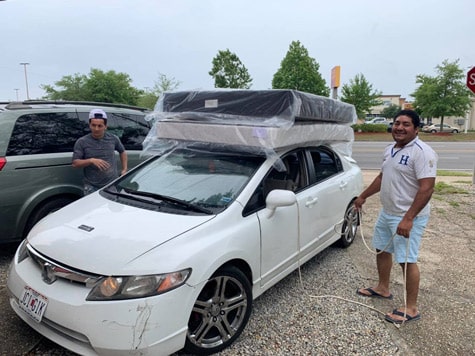 Queen mattress size pick up in Pensacola